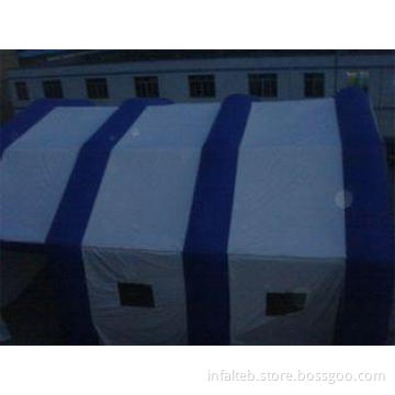 White PVC Tarpaulin Inflatable Tent , 0.55mm PVC outdoor in